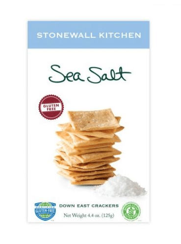 Stonewall Kitchen - Gluten Free Sea Salt Crackers, 125G