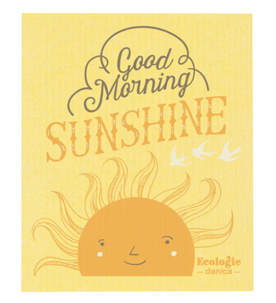 Ecologie Swedish Sponge Cloth - Good Morning Sunshine