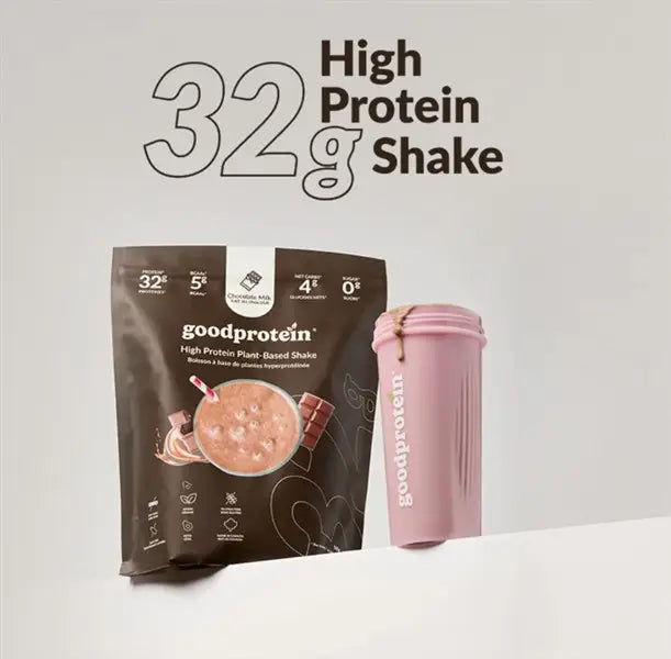 Good Protein High Protein Plant-Based Shake, Chocolate Milk, 470 g