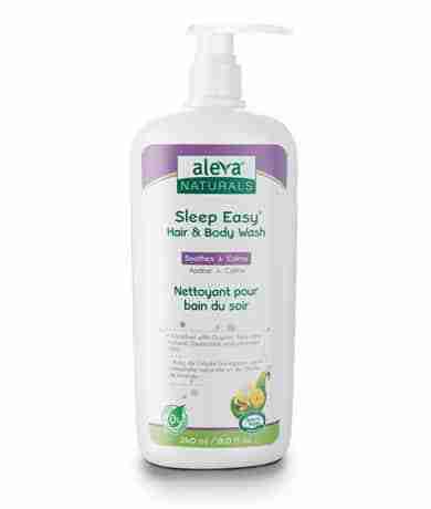 Aleva Naturals Sleep Easy Hair & Body Wash - 240Ml