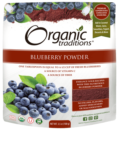 Organic Traditions Blueberry Powder - 100G