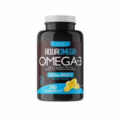 Aquaomega - Omega3 3450Mg, 240 Softgels