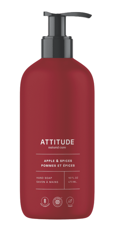 Attitude Living - Hand Soap (SEASONAL) Apple And Spices, 473Ml