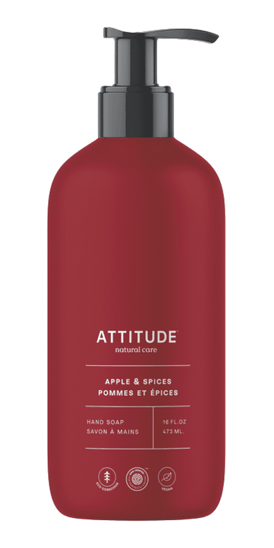 Attitude Living - Hand Soap (SEASONAL) Apple And Spices, 473Ml
