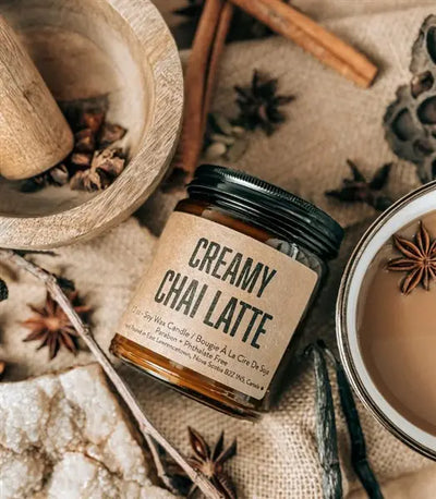 Lawrencetown Candle Co - Creamy Chai Latte, 12.4 Oz