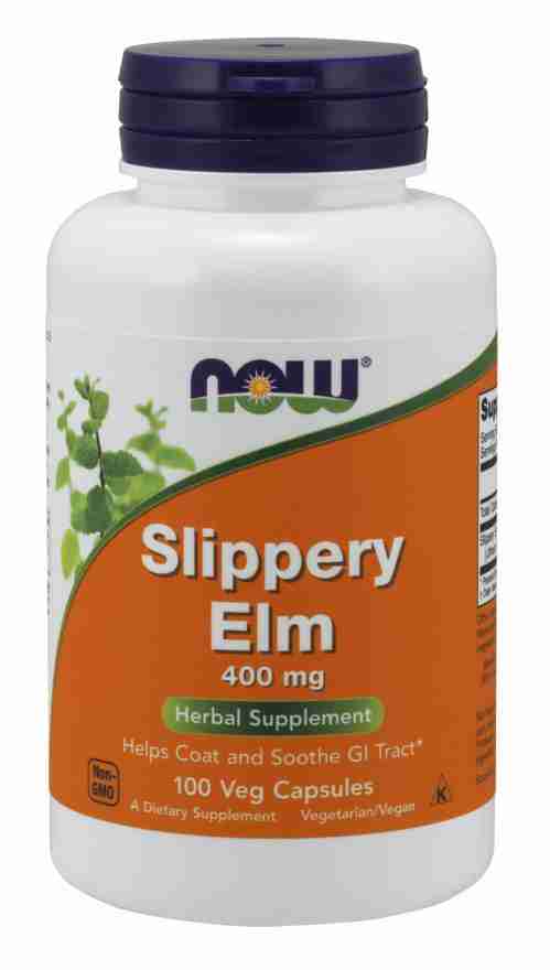 NOW Foods Slippery Elm 400Mg 100Vcap