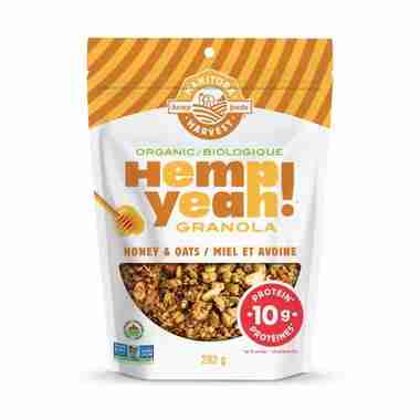 Manitoba Harvest Hemp Yeah Organic Honey & Oats Granola 283G