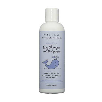 Carina Organics Unscented Baby Shampoo - 250Ml
