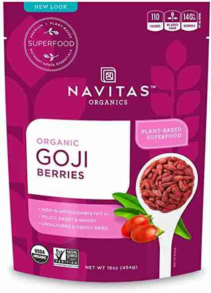 Navitas Organics Goji Berries, 454 g