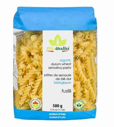 Bio Italia Organic Fusilli 500G