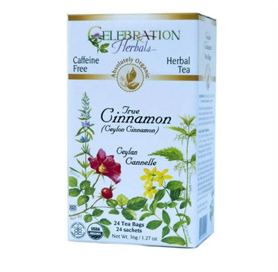 Celebration Herbals Organic True Cinnamon Tea (Ceylon) 24Bgs