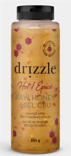 Drizzle Hot Raw Honey, 330 g