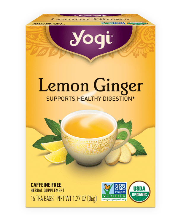 Yogi Tea Lemon Ginger, 16 Bags