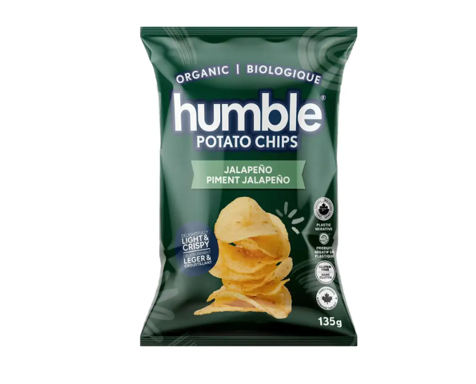 Humble Potato Chips Jalapeno, 135G