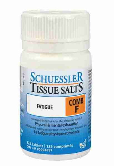 Schuessler Tissue Salts Fatigue Comb F - 125 Tabs