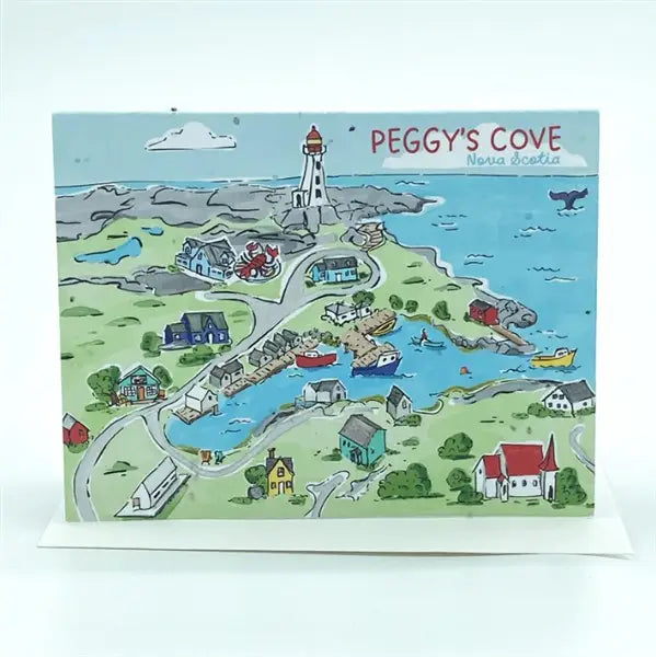 Jill + Jack Seed Card - Peggy's Cove