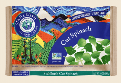 Stahlbush Island Farms Cut Spinach, 283G