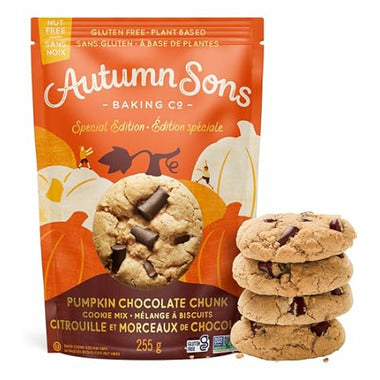 Autumn Sons Pumpkin Chocolate Chunk Cookie Mix, 255 g
