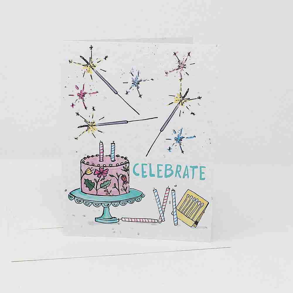Jill + Jack Seed Card - Celebrate
