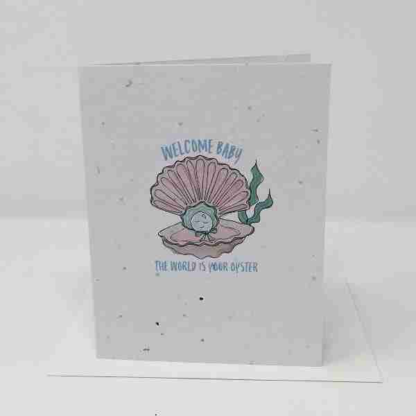 Jill + Jack Seed Card - Oyster