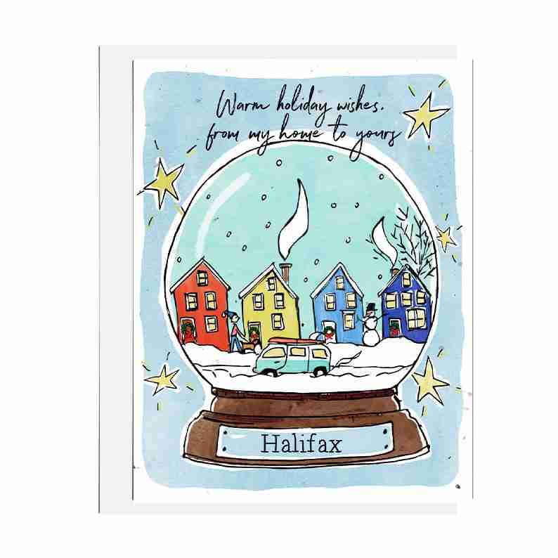 Jill + Jack Seed Card - Snowglobe