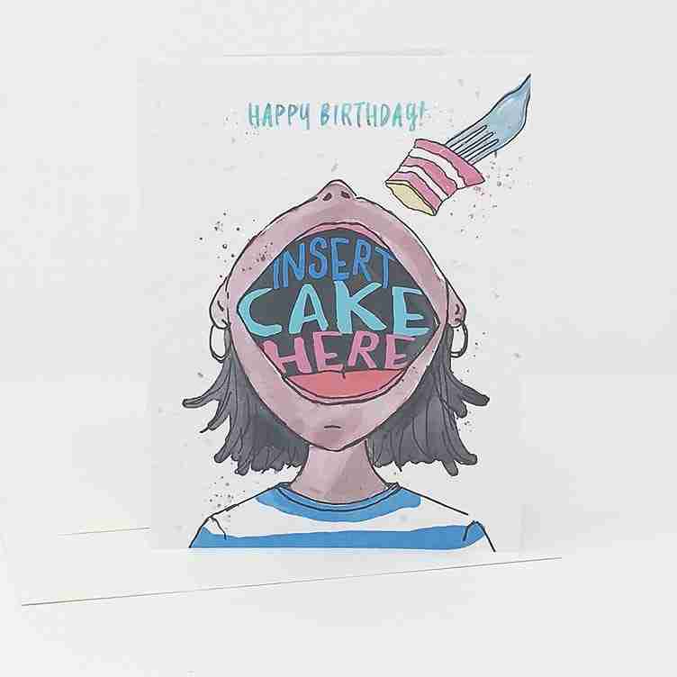 Jill + Jack Seed Card - Insert Cake Here