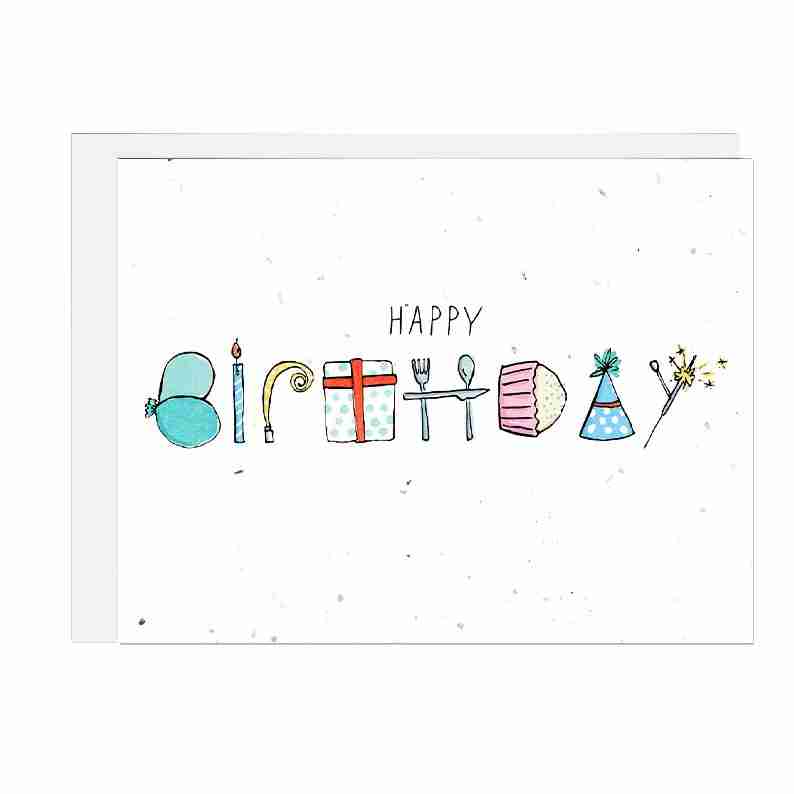 Jill + Jack Seed Card - Symbols