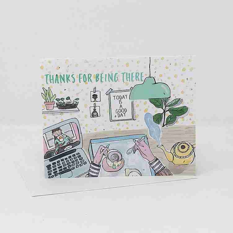 Jill + Jack Seed Card - Zoom (Thanks For Being There)