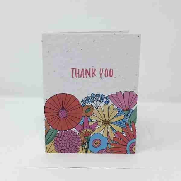 Jill + Jack Seed Card - Thank You Flowers