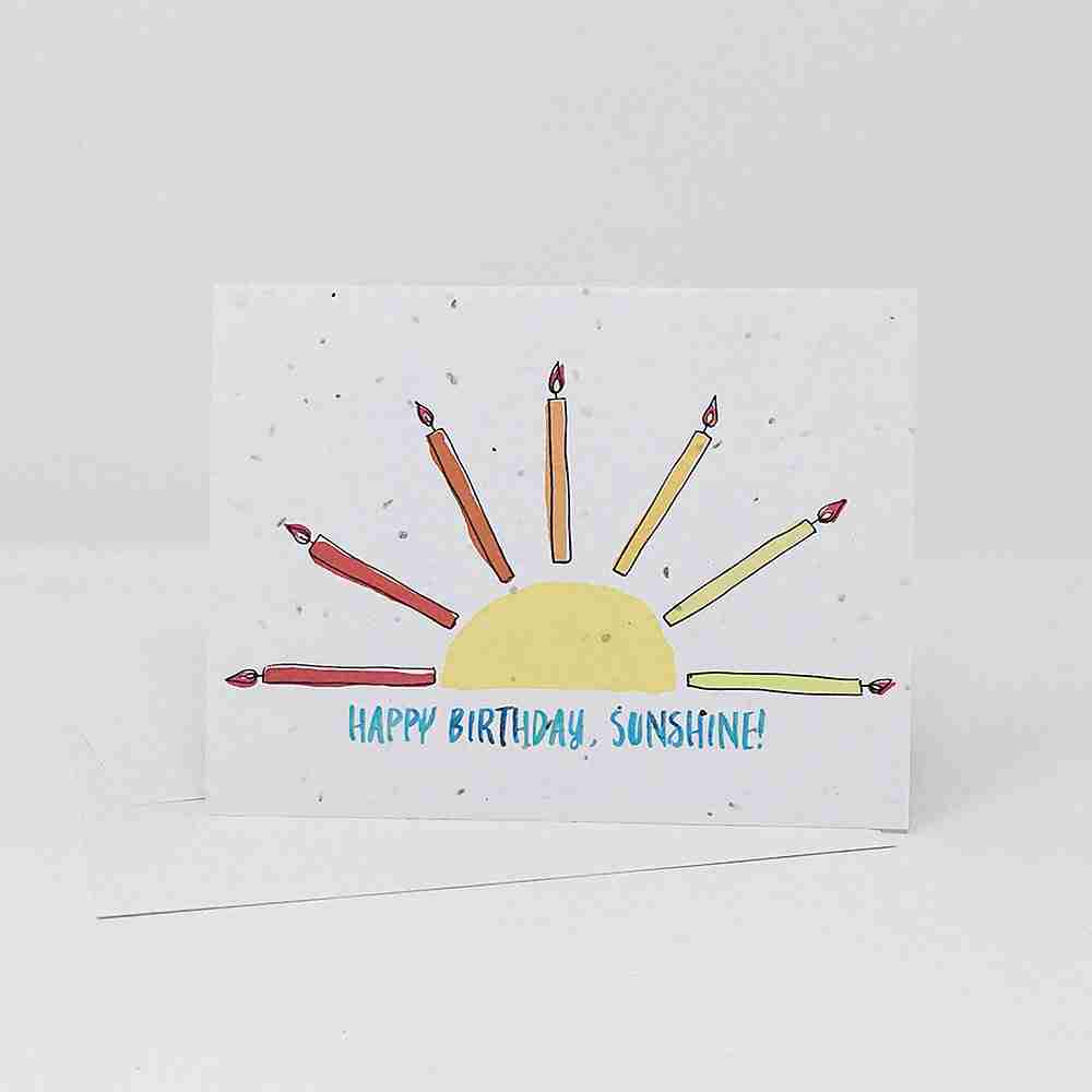 Jill + Jack Seed Card - Sunshine