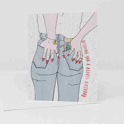 Jill + Jack Seed Card - Badass Birthday