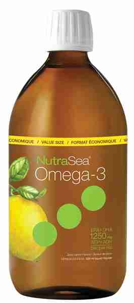 Nature's Way Nutrasea Omega-3 Zesty Lemon Flavour 500Ml