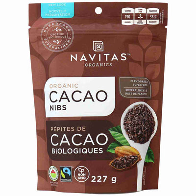 Navitas Organics Organic Cacao Nibs, 227 g