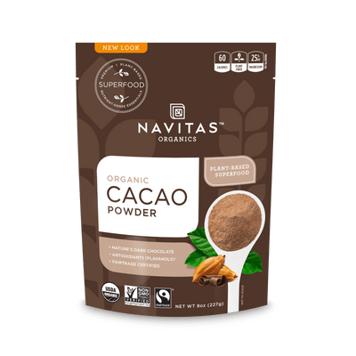 Navitas Organics Organic Cacao Powder, 227 g