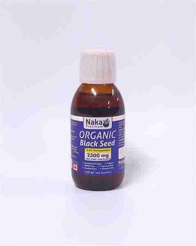 Naka Platinum Organic Black Seed Oil 2300 mg, 125 mL