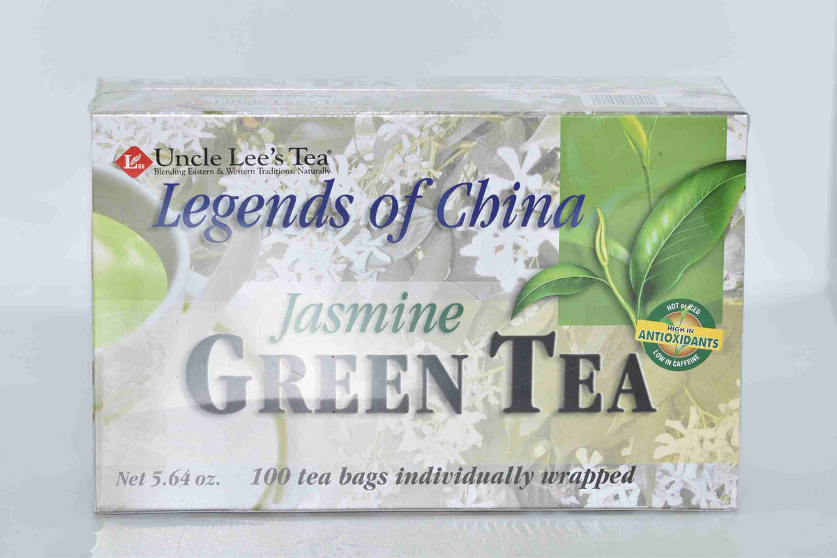 Uncle Lee's Tea Legends of China Jasmine Green Tea, 100 Tea Bags, 160 g