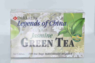 Uncle Lee's Tea Legends of China Jasmine Green Tea, 100 Tea Bags, 160 g