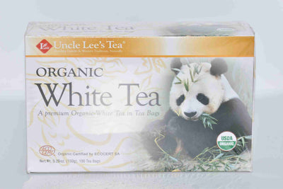 Uncle Lee's Tea Organic White Tea, 100 Tea Bags, 160 g