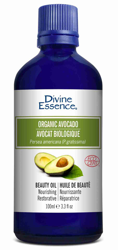 Divine Essence Organic Avocado Oil - 100Ml