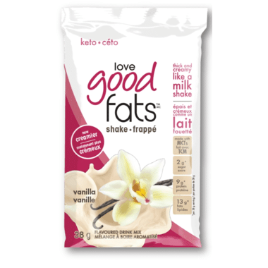 Love Good Fats Shake: Vanilla - 38G Powder