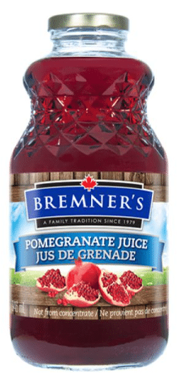 Bremner's 100% Pure Pomegranate Juice, 946 mL