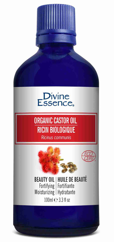 Divine Essence Organic Castor Oil, 100 mL