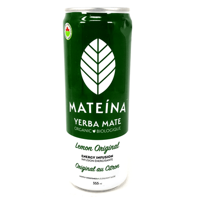 Mateina, Yerba Mate Lemon Original, 355Ml