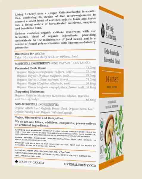 Living Alchemy Defense, 60 Capsules