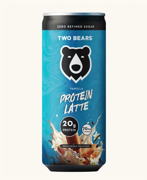 Two Bears Vanilla Protein Latte, 250Ml