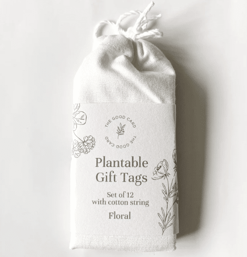 The Good Card - Plantable Gift Tags Sketched Floral