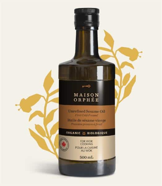Maison Orphee Organic Unrefined Sesame Oil, 500Ml