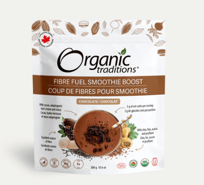 Organic Traditions Fibre Fuel Chocolate 300G