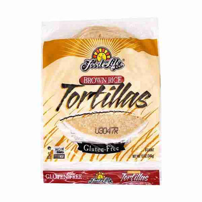 Food For Life- Brown Rice GF Tortillas, 340G