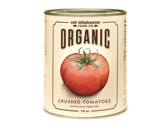 Eat Wholesome Organic Crushed Tomatoes, 796Ml